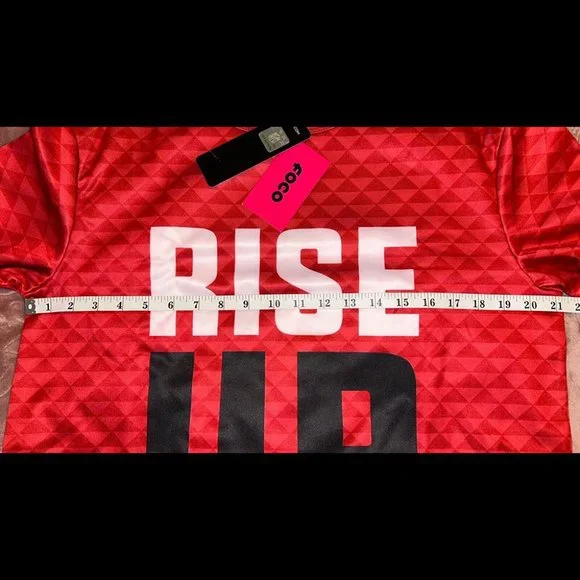 Atlanta Falcons Pullover Sweatshirt Medium NFL‎ Shirt RISE UP Slogan - Picture 3 of 12